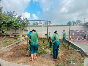 Ban CHQS xã Phước Thái đẩy mạnh tăng gia sản xuất, nâng cao...
